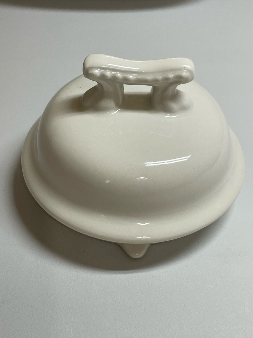 Vintage 1960s Red Cliff Montcliff White Ironstone 8-Cup Teapot - PRISTINE - Picture 5 of 13